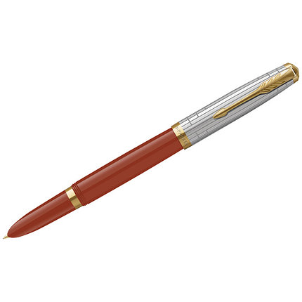 Ручка перьевая Parker 51 Rage Red GT, 0,8мм, фото 2