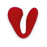Гибкий вагинально-клиторальный смарт-вибратор Magic Motion Bobi красный, фото 5