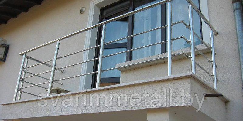 Балконное ограждение из металла - фото 3 - id-p210097593