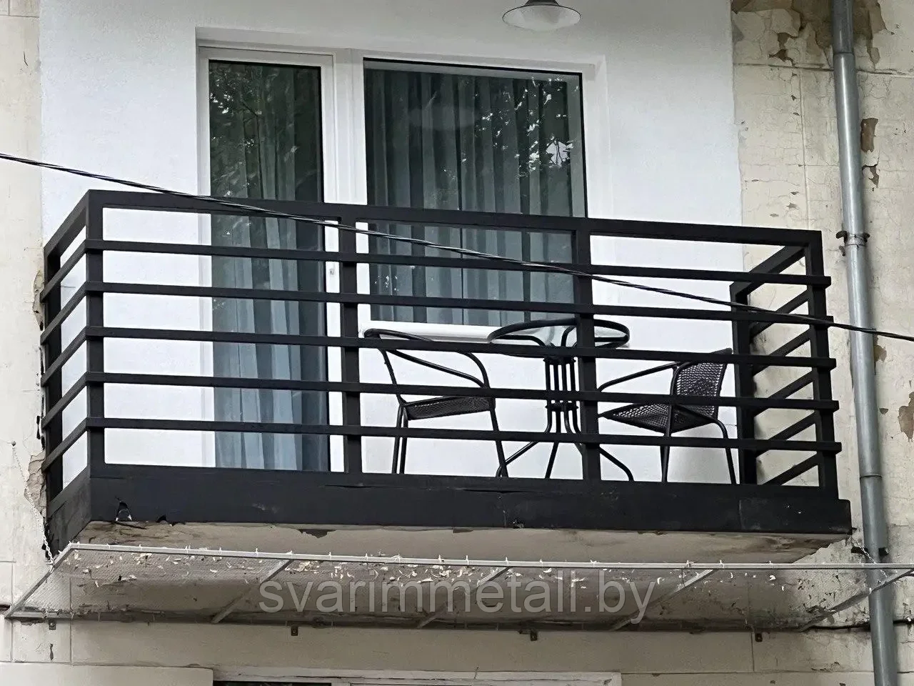 Металлические ограждения для балкона - фото 10 - id-p210097600