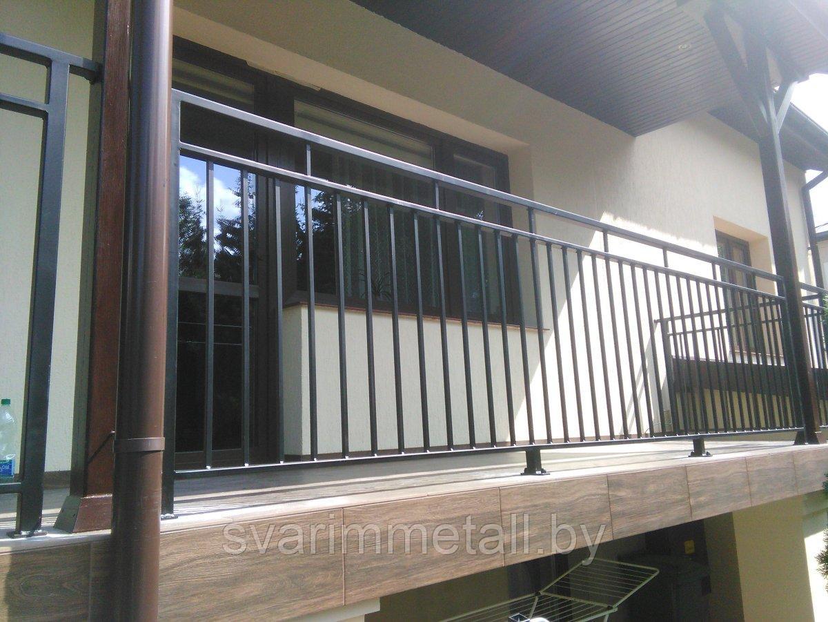 Металлические ограждения для балкона - фото 9 - id-p210097600