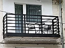 Металлические ограждения для балкона, с элементами ковки, фото 4