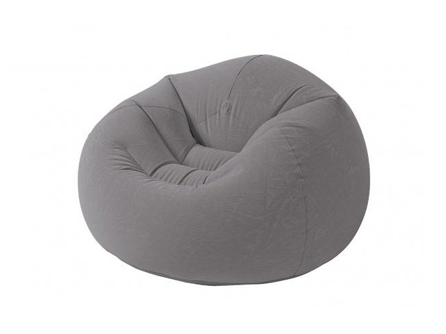 Надувное кресло-мешок Beanless Bag (Бенлесс Бэг), 107х104х69 см, INTEX - фото 1 - id-p210099752