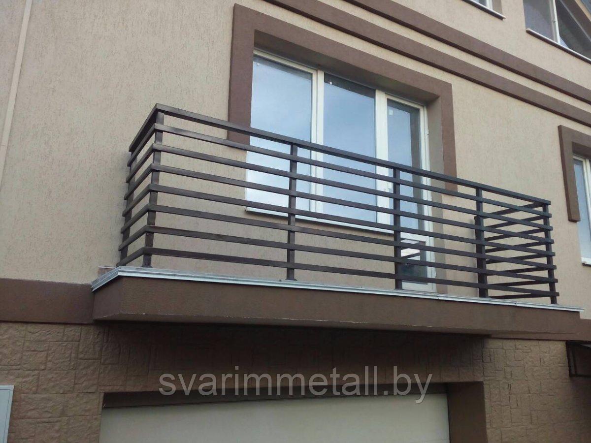 Сварные балконные ограждения - фото 10 - id-p210100795