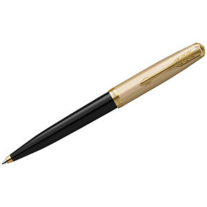 Ручка шариковая Parker 51 Deluxe Black GT, 1,0 мм