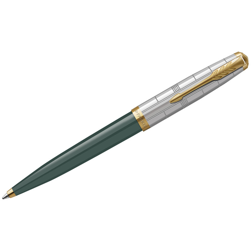 Ручка шариковая Parker 51 Forest Green GT, 1,0 мм