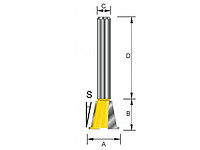 Фреза 14,28х12,7х13х8х32х2Т MAKITA