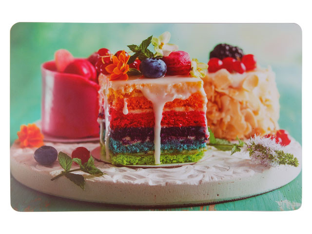 Салфетка сервировочная полипропиленовая "Cake", 43.5х28.2 см, PERFECTO LINEA - фото 1 - id-p210103390