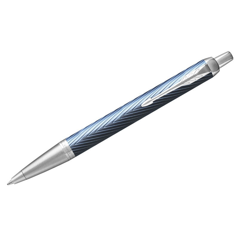Ручка шариковая Parker IM Premium Blue Grey CT синяя, 1,0 мм