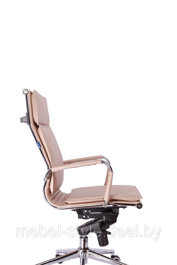 Кресло Нерей хром для комфортной работы в офисе и дома, стул NEREY в коже PU - фото 6 - id-p210105021