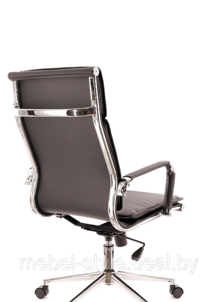 Кресло Нерей хром для комфортной работы в офисе и дома, стул NEREY в коже PU - фото 7 - id-p210105021