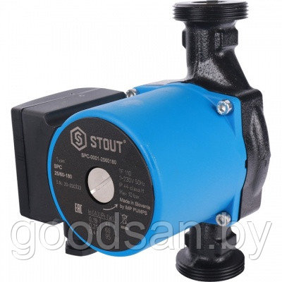 Насос циркуляционный STOUT 25/40-180 (SPC-0001-2540180)