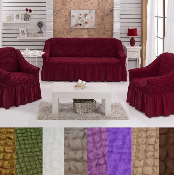 Чехлы на диван и 2 креслаСупер-качество - фото 5 - id-p210105157
