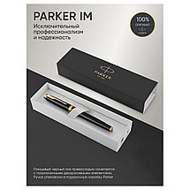 Ручка-роллер Parker IM Black GT, 0,8 мм, фото 3