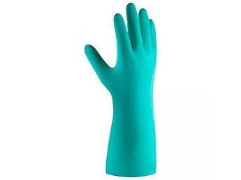 Перчатки К80 Щ50 нитриловые защитные промышленные, р-р 11/XXL, зеленые, JetaSafety (Защитные промышленные