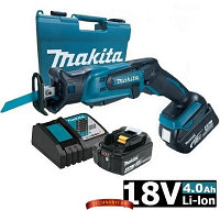 Аккумуляторная ножовка Makita DJR185RME (2 акк. 18V, 4 Ah, кейс)