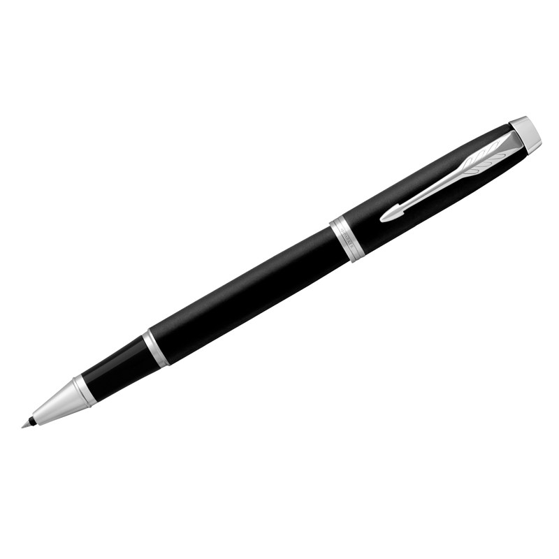 Ручка-роллер Parker IM Essential Muted Black CT, 0,8 мм