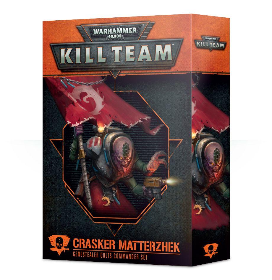 Warhammer: Kill Team: Краскер Маттержек, Командир Культа Генокрадов / Crasker Matterzhek Genestealer Cults - фото 1 - id-p210113614