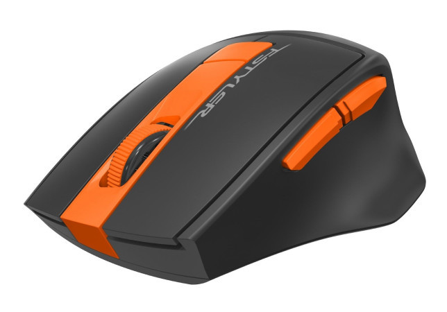 Мышь A4Tech Fstyler FG30S (серый/оранжевый) - фото 2 - id-p210115268