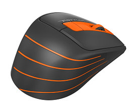 Мышь A4Tech Fstyler FG30S (серый/оранжевый), фото 2