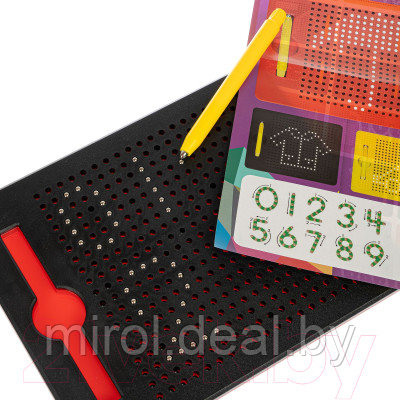 Развивающая игрушка Bondibon Мозаика в планшете. Магнитные крапинки / ВВ5125 - фото 3 - id-p210120644