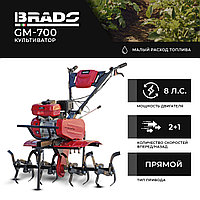 Культиватор  BRADO GM-700  (8 л.с., без ВОМ, передач 2+1, без колёс)