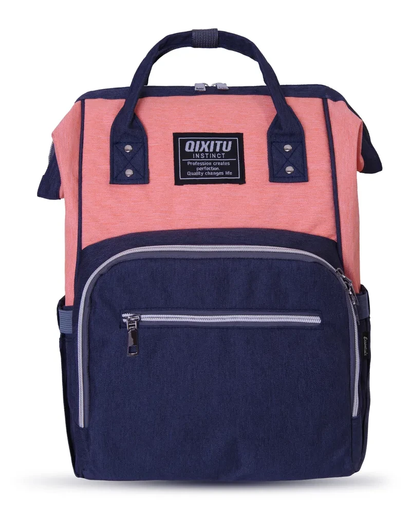 Сумка - рюкзак для мамы с термо-карманами для бутылочек Qixitu - фото 7 - id-p210131289