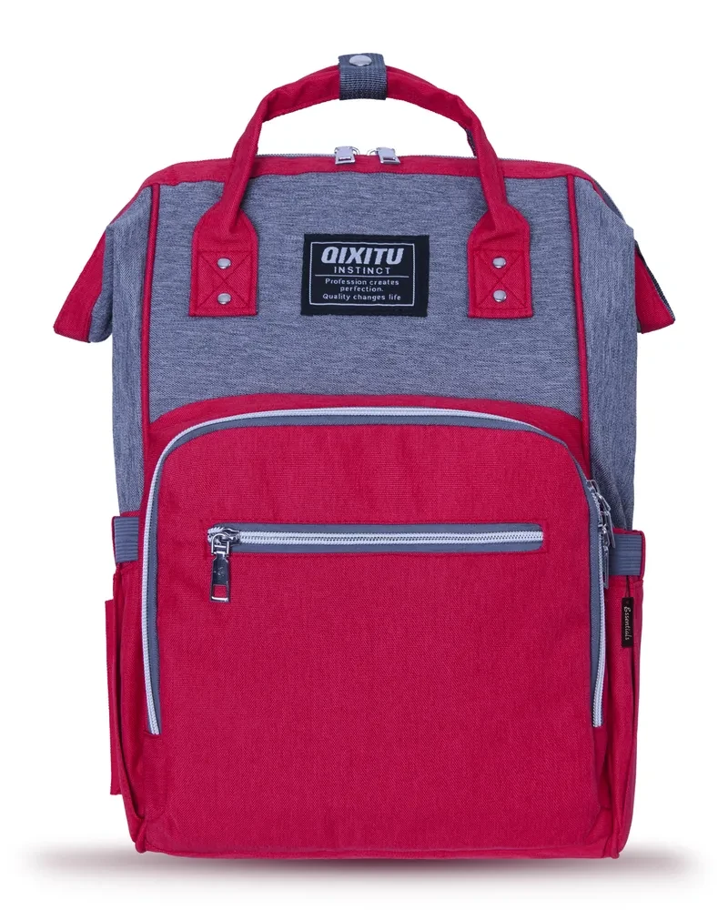 Сумка - рюкзак для мамы с термо-карманами для бутылочек Qixitu - фото 8 - id-p210131289