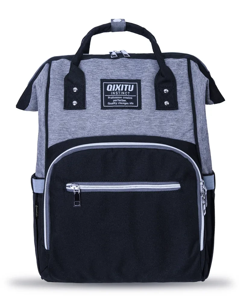 Сумка - рюкзак для мамы с термо-карманами для бутылочек Qixitu - фото 6 - id-p210131289