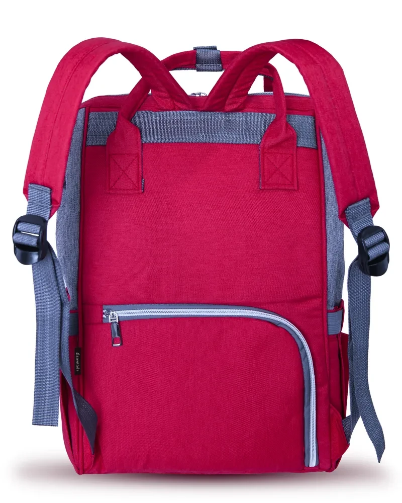 Сумка - рюкзак для мамы с термо-карманами для бутылочек Qixitu - фото 4 - id-p210134707