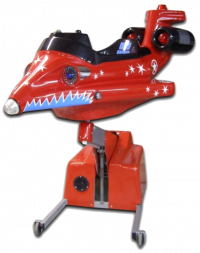 Развлекательный автомат качалка Plane