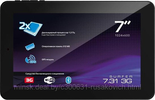 Замена стекла сенсора тачскрина EXPLAY SURFER черный/белый