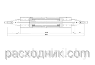 Пневмовал с подвижной осью на подшипниках - фото 1 - id-p29775911