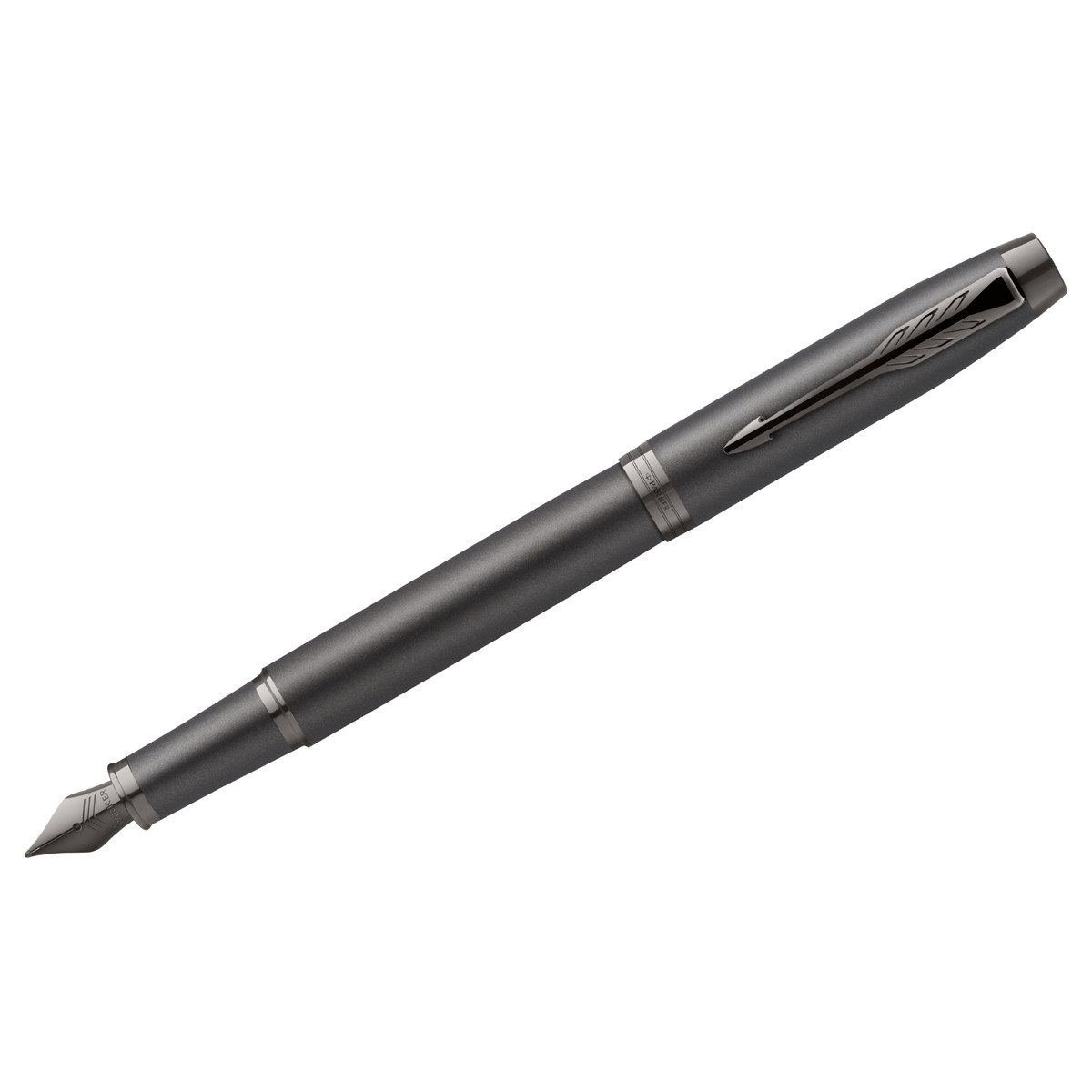 Перьевая ручка Parker IM Professionals Monochrome Titanium, 0,8 мм