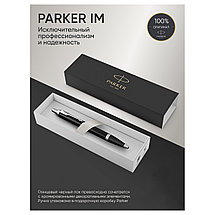 Ручка шариковая Parker IM Black CT, 1 мм, фото 3