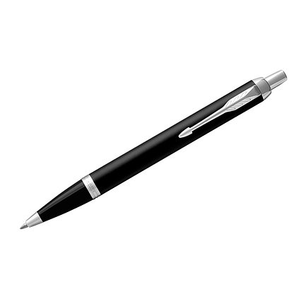 Ручка шариковая Parker IM Essential Muted Black CT, 1 мм, фото 2
