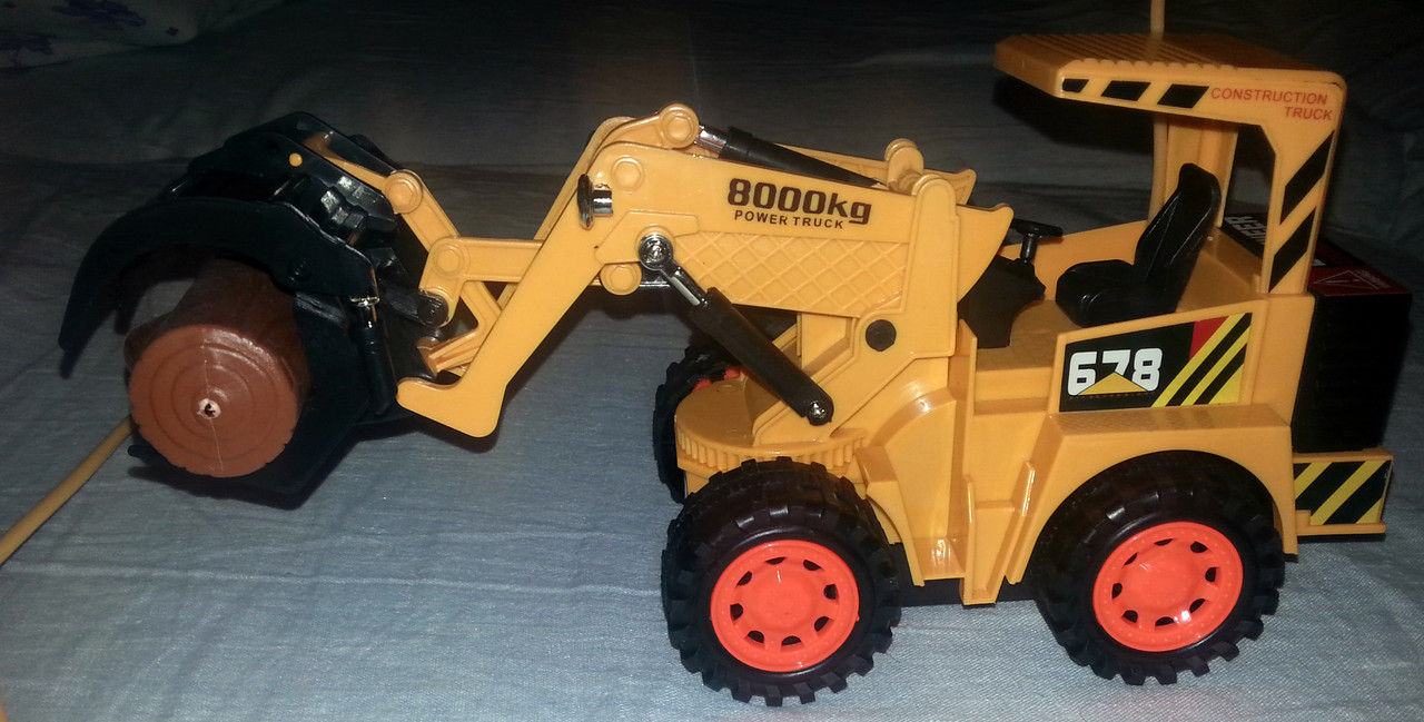 Детский трактор бревно-укладчик на радиоуправлении , фото 1