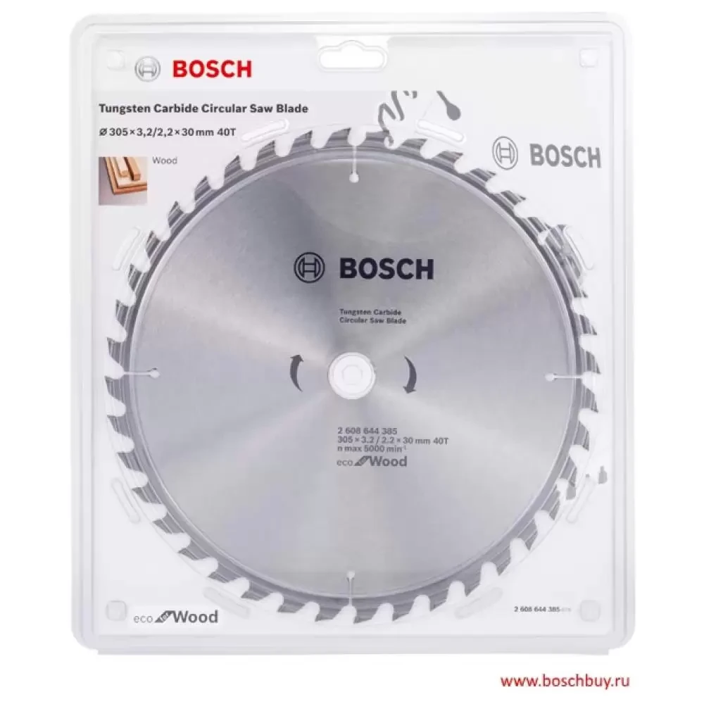 Пильный диск BOSCH 305x30x40 Optiline ECO