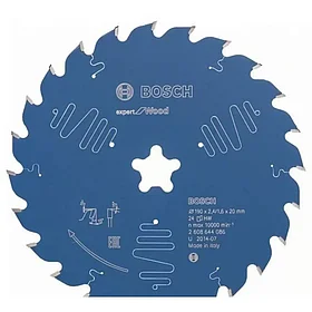 Пильный диск BOSCH Expert for Wood 190xFFixx2.4/1.6x24T