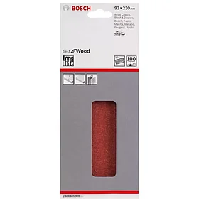 Шлифлист BOSCH 93Х230 К100 Best for Wood+Paint 10 шт.