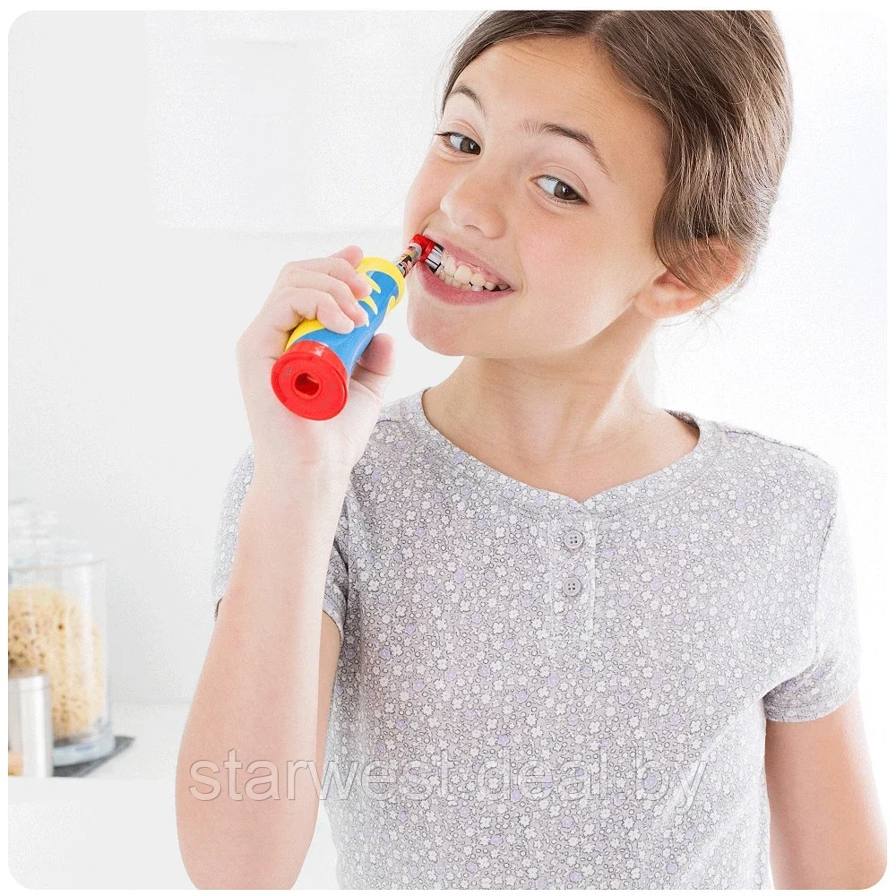 Oral-B Braun Stages Kids Микки Маус / Mickey Mouse 2 шт. Насадки детские для электрических зубных щеток EB10-2 - фото 6 - id-p210182612