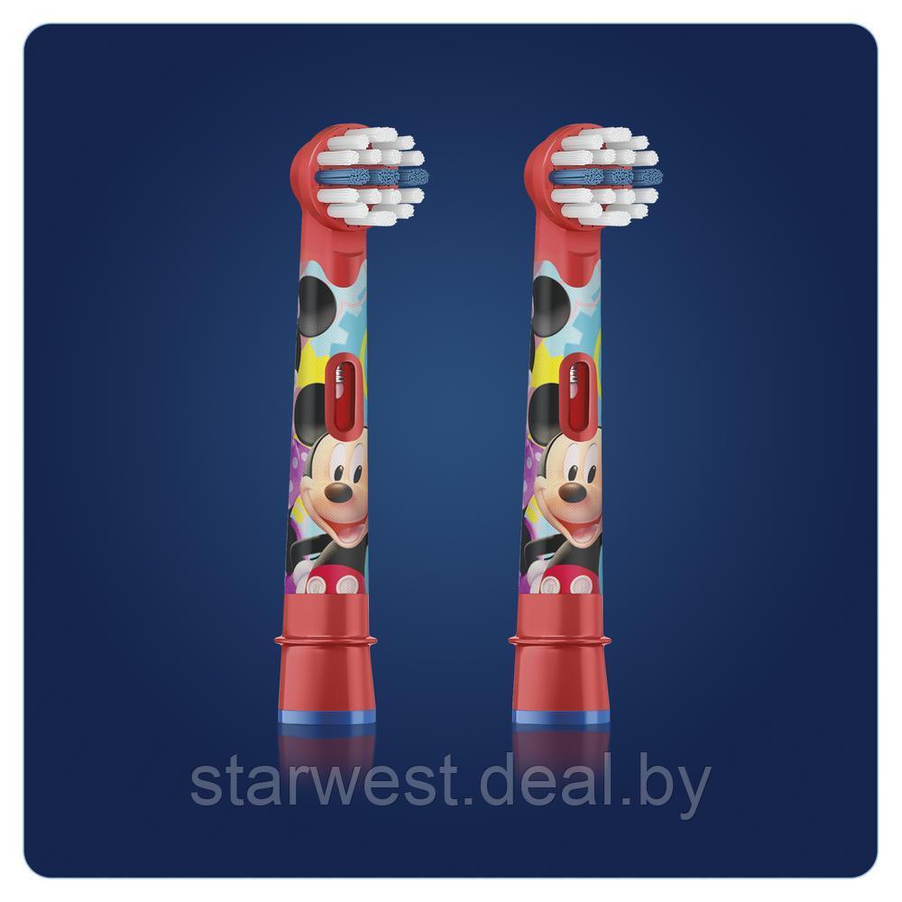 Oral-B Braun Stages Kids Микки Маус / Mickey Mouse 2 шт. Насадки детские для электрических зубных щеток EB10-2 - фото 3 - id-p210182612
