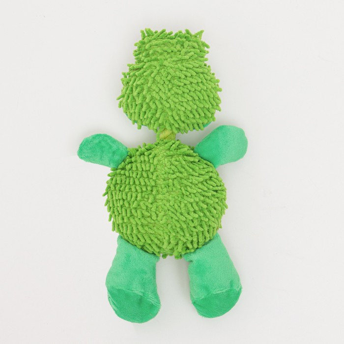 Игрушка текстильная "Косматый дино" , 32 х 19 см, зелёная - фото 3 - id-p210188505