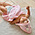 Полотенце-уголок LoveLife "Дружок", цв. розовый, 80х80 см, 100% пэ, микрофибра 280 г/м2, фото 2