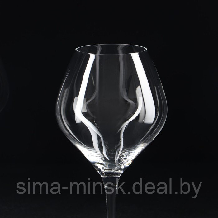 Набор бокалов для вина «Аморосо», 2 шт, 350 мл, хрустальное стекло - фото 3 - id-p210193656