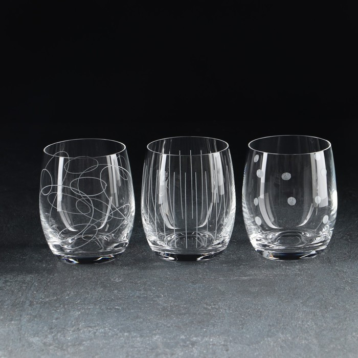 Набор стаканов для виски «Клаб Elements», 6 шт, 300 мл, хрустальное стекло - фото 4 - id-p210196180