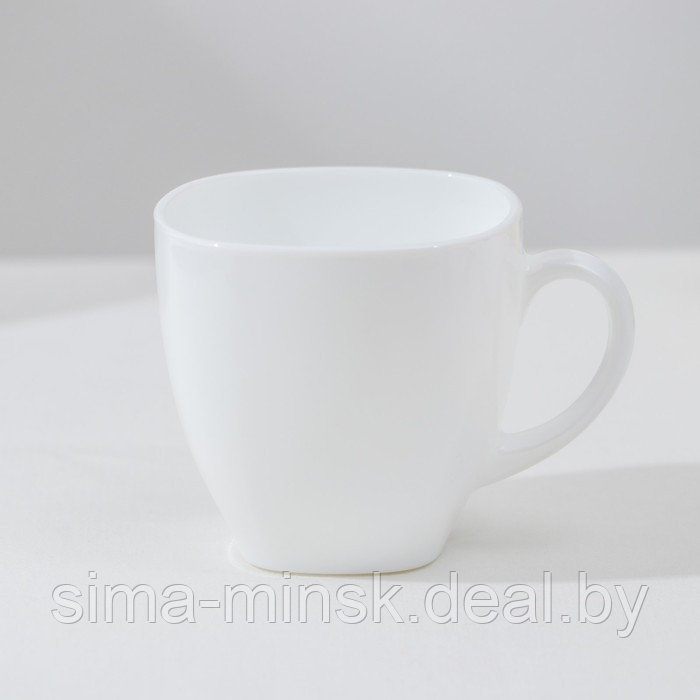 Сервиз чайный Luminarc Carine, 220 мл, стеклокерамика, 6 персон, цвет белый - фото 4 - id-p210194512