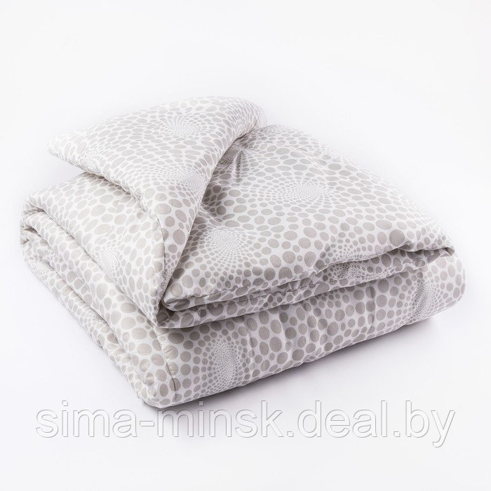 Одеяло всесезонное, размер 140х205 см, цвет МИКС, синтепон - фото 1 - id-p210196226