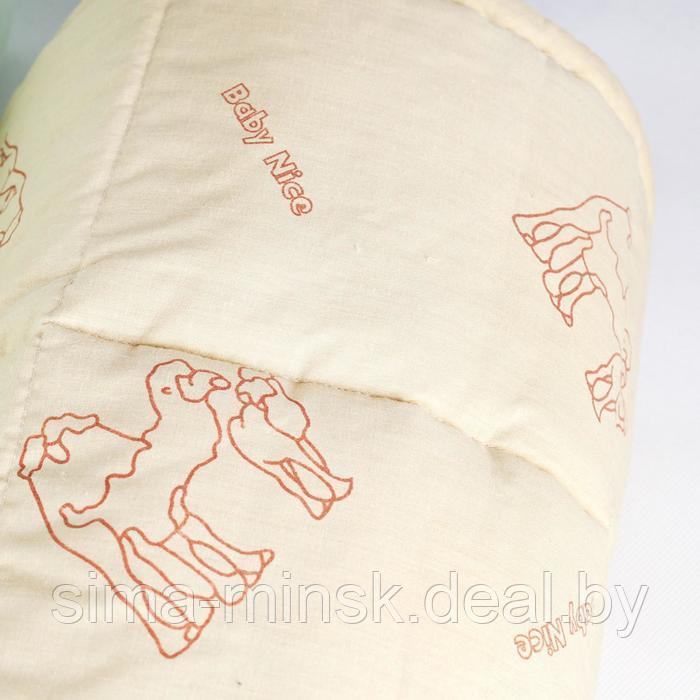 Одеяло стеганое, размер 105х140 см, верблюжий пух - фото 5 - id-p210196235