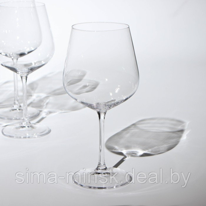 Набор бокалов для вина Strix, стеклянный, 600 мл, 6 шт - фото 2 - id-p210193712